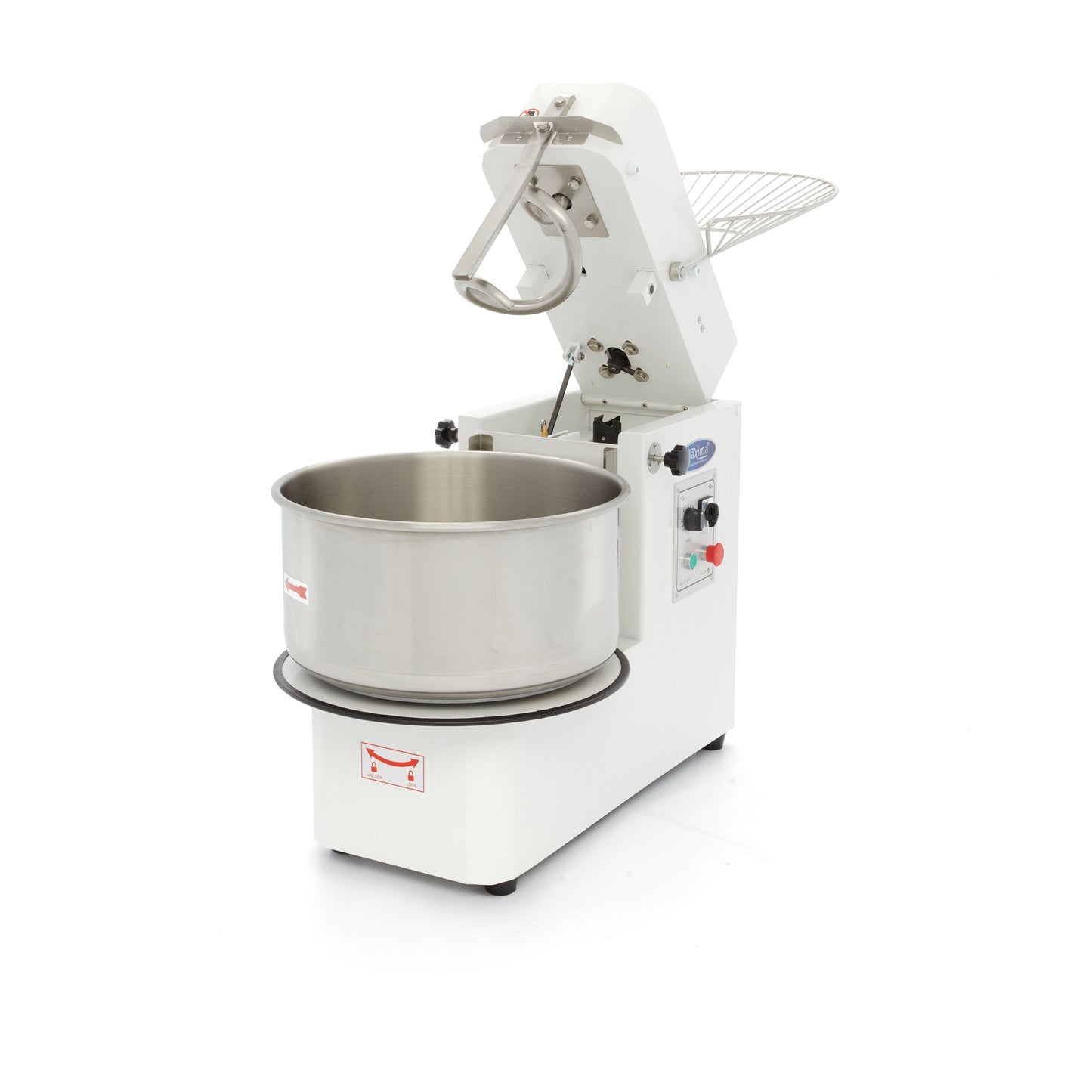 Dough Mixer - 50L - 30kg Dough - 2 Speeds - Removable Bowl - 400V