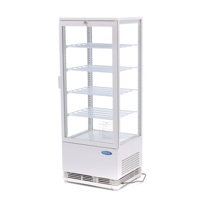 Frigorífico expositor blanco