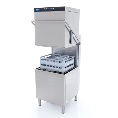 Pass Through Dishwasher - 50x60cm - With Rinse Aid and Soap Pumps - 400V
