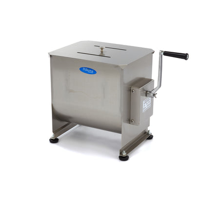 Meat Mixer - 30L - 25kg Meat - Single Axle - Manual