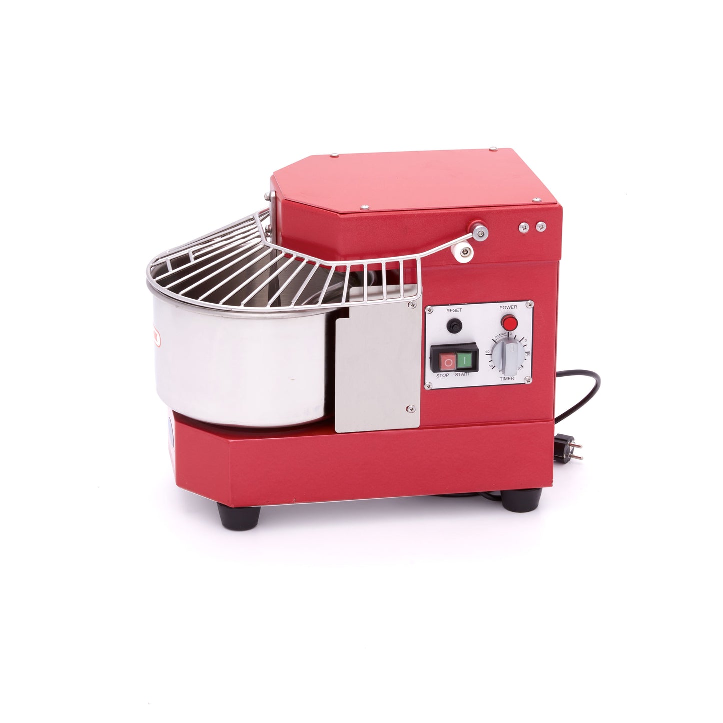 Dough Mixer - 8L - 4,5kg Dough - Raspberry Red