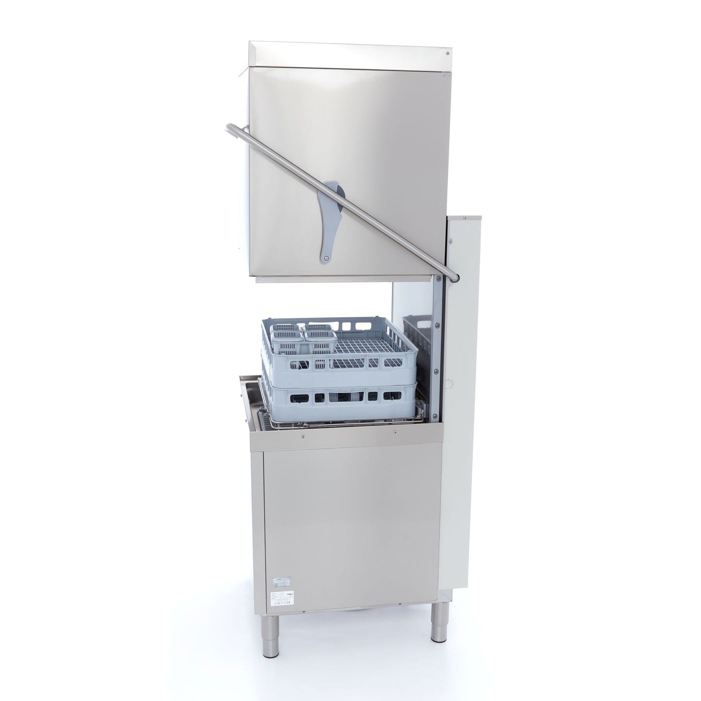 Pass Through Dishwasher - 50x60cm - With Rinse Aid and Soap Pumps - 400V