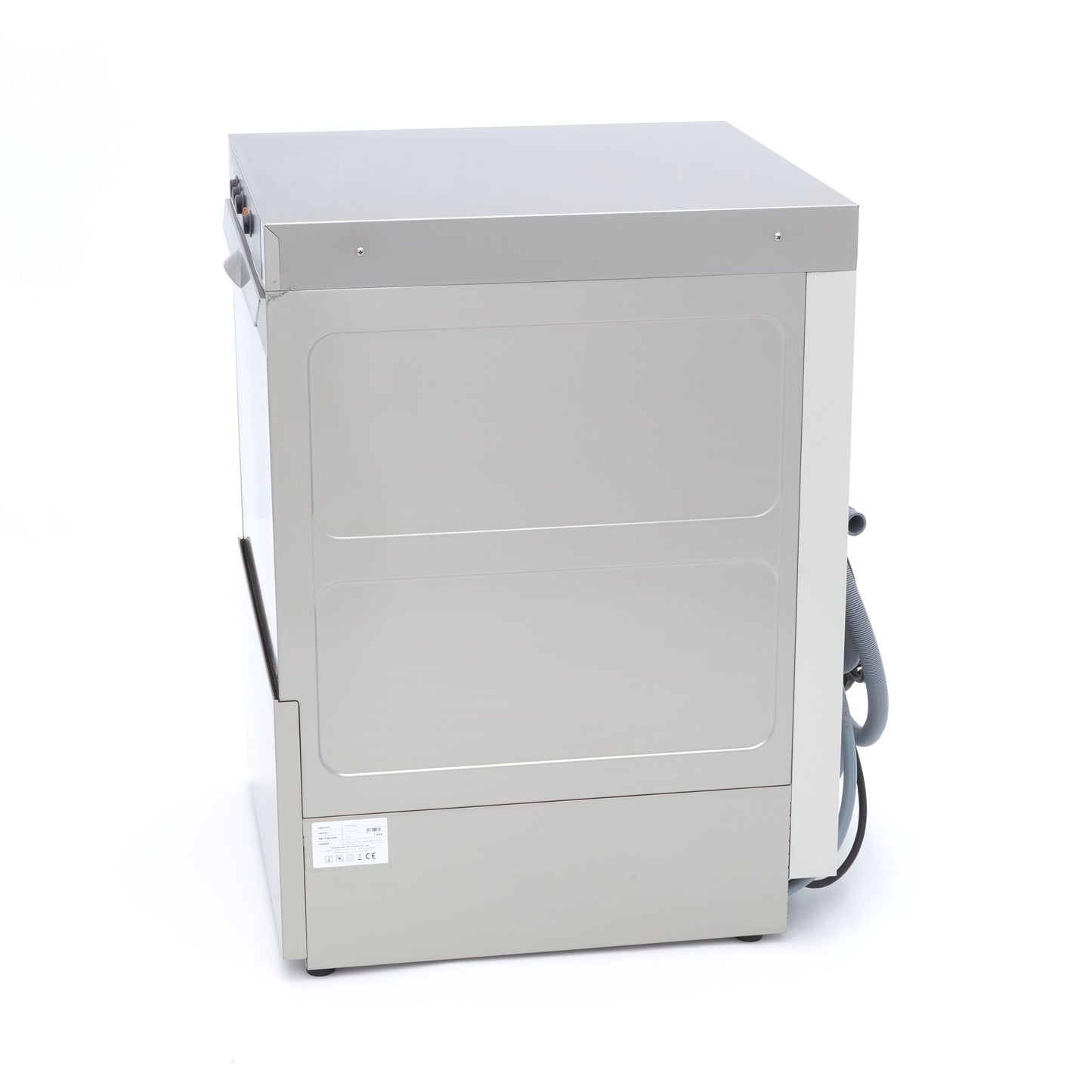 Undercounter Dishwasher - 50 x 50cm - with Drain, Rinse Aid and Soap Pumps - 230V
