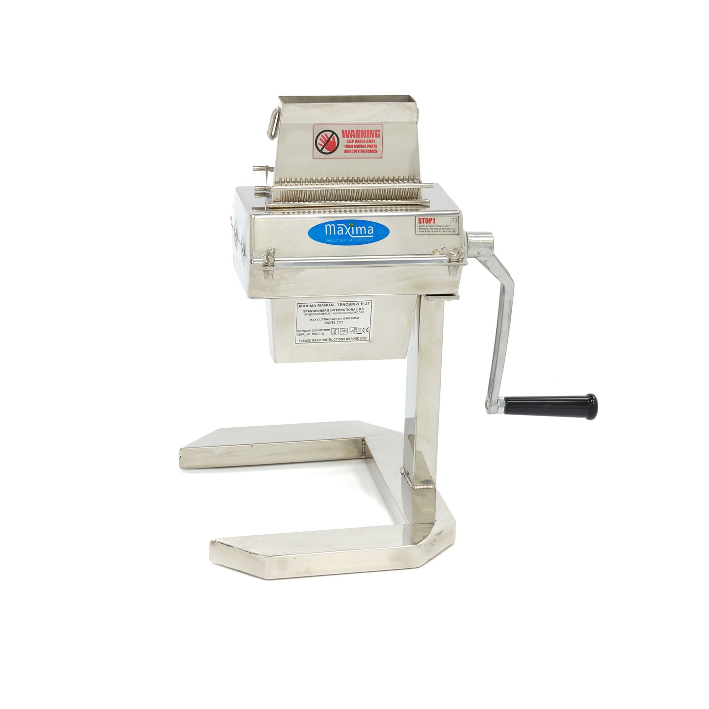 Meat Tenderiser - 2 Rollers - 27 Blades - 12,5 x 2,5cm Input
