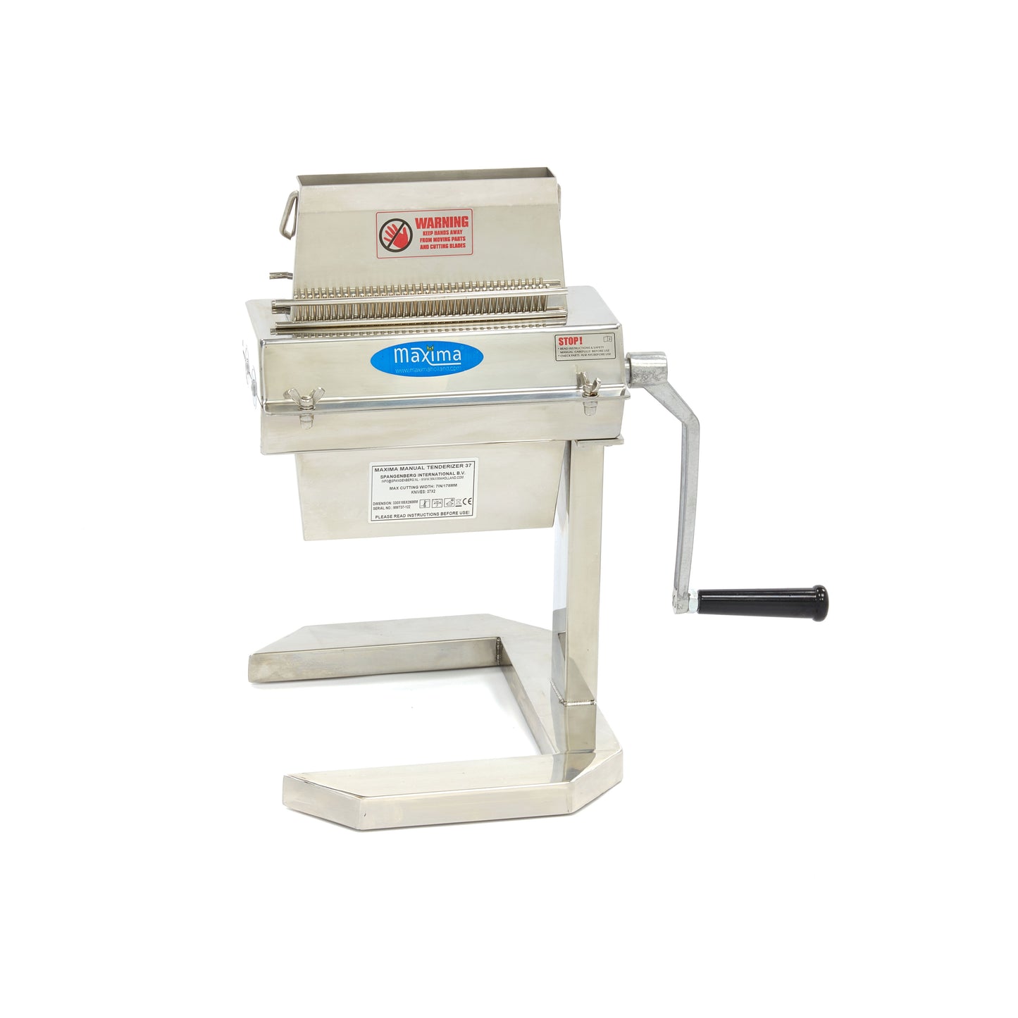 Meat Tenderiser - 2 Rollers - 37 Blades - 17,5 x 2,5cm Input