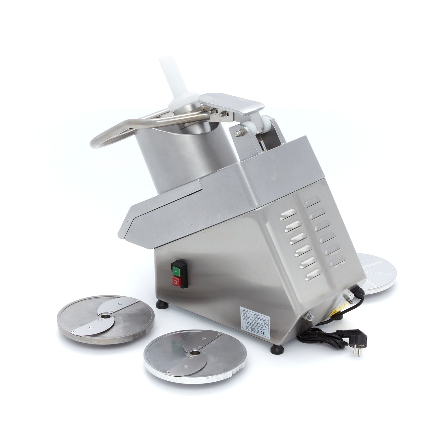Vegetable Slicer - up to 450kg/h - incl 5 Cutting Disks