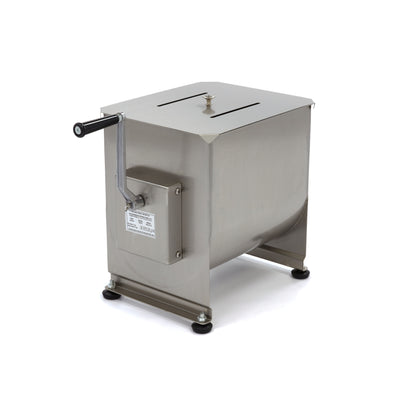 Meat Mixer - 30L - 25kg Meat - Single Axle - Manual