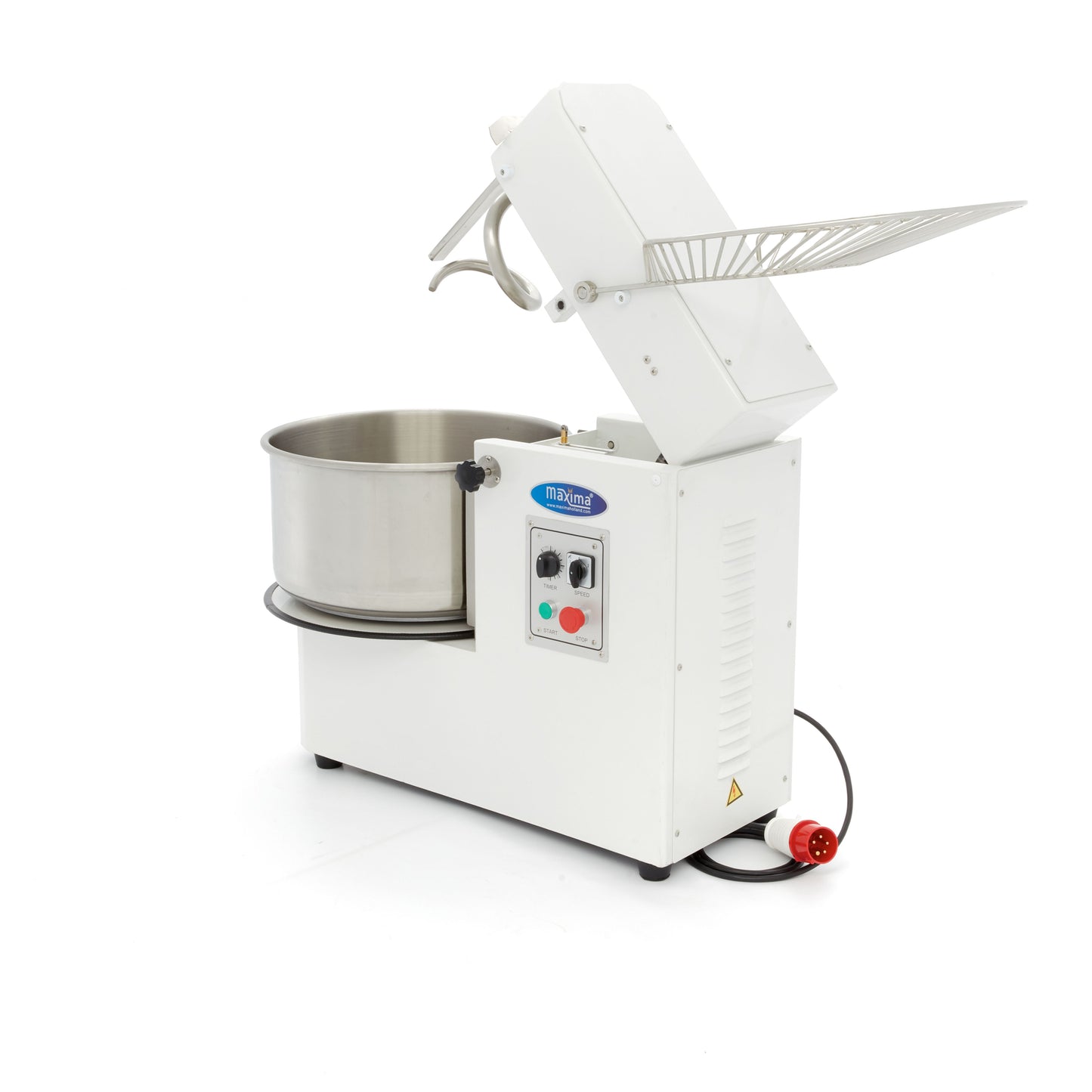 Dough Mixer - 50L - 30kg Dough - 2 Speeds - Removable Bowl - 400V