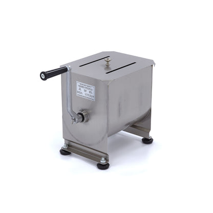 Meat Mixer - 10L - 7,5kg Meat - Single Axle - Manual