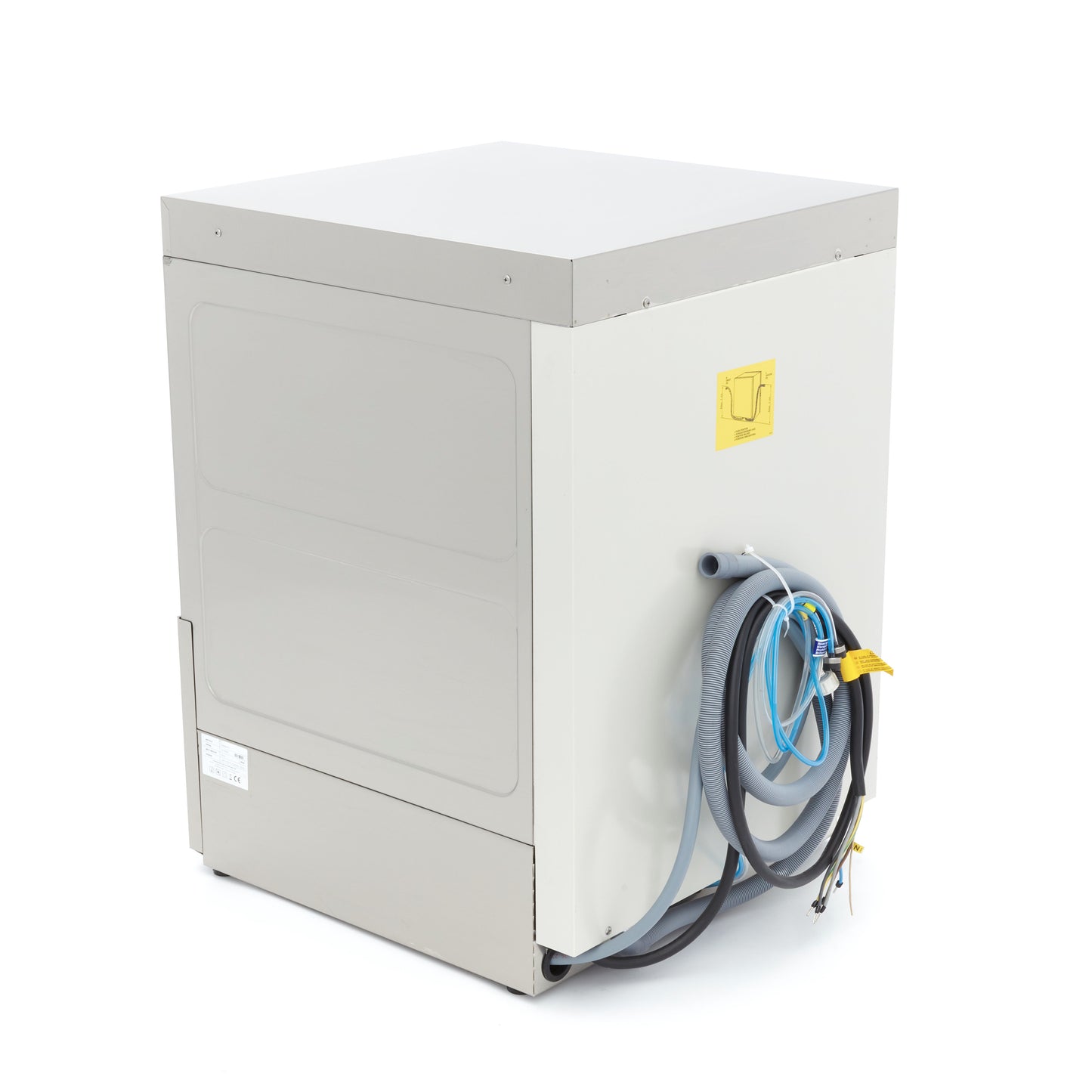 Undercounter Dishwasher - 50 x 50cm - with Drain, Rinse Aid and Soap Pumps - 400V