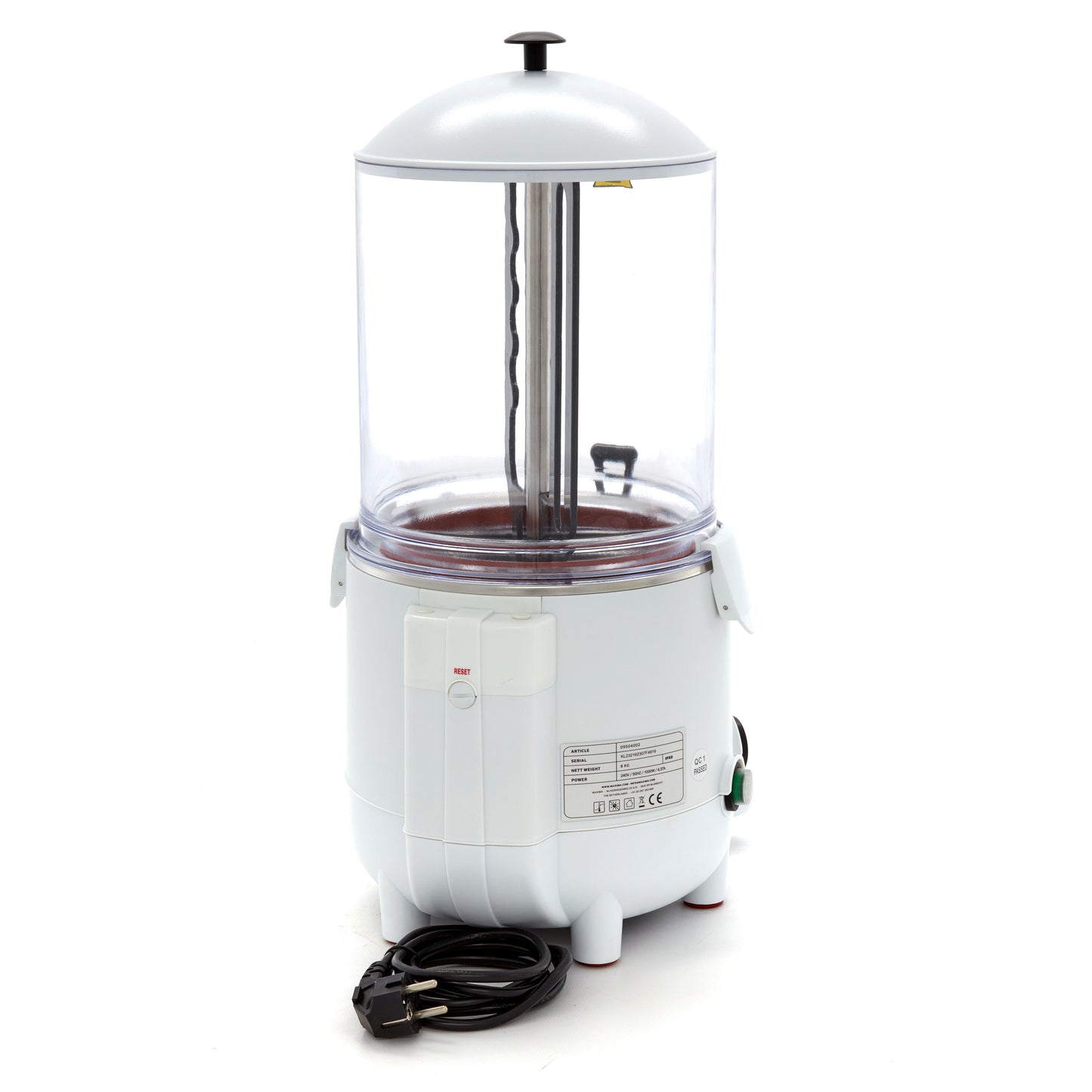 Dispensador chocolate caliente