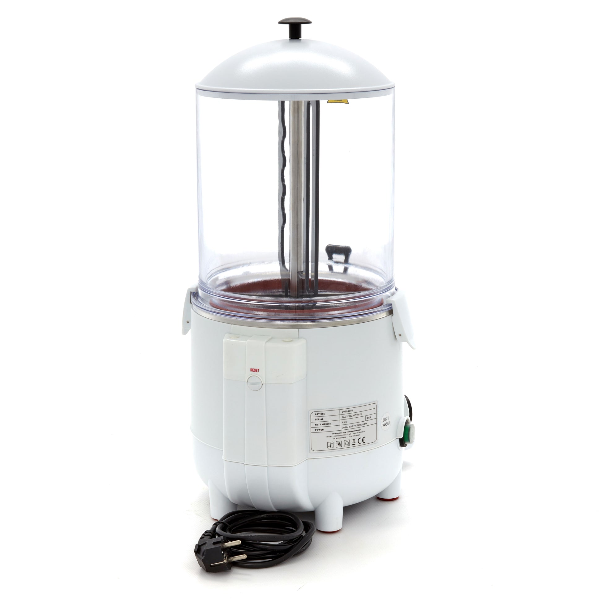 Dispensador chocolate caliente