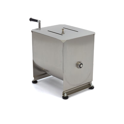 Meat Mixer - 30L - 25kg Meat - Single Axle - Manual
