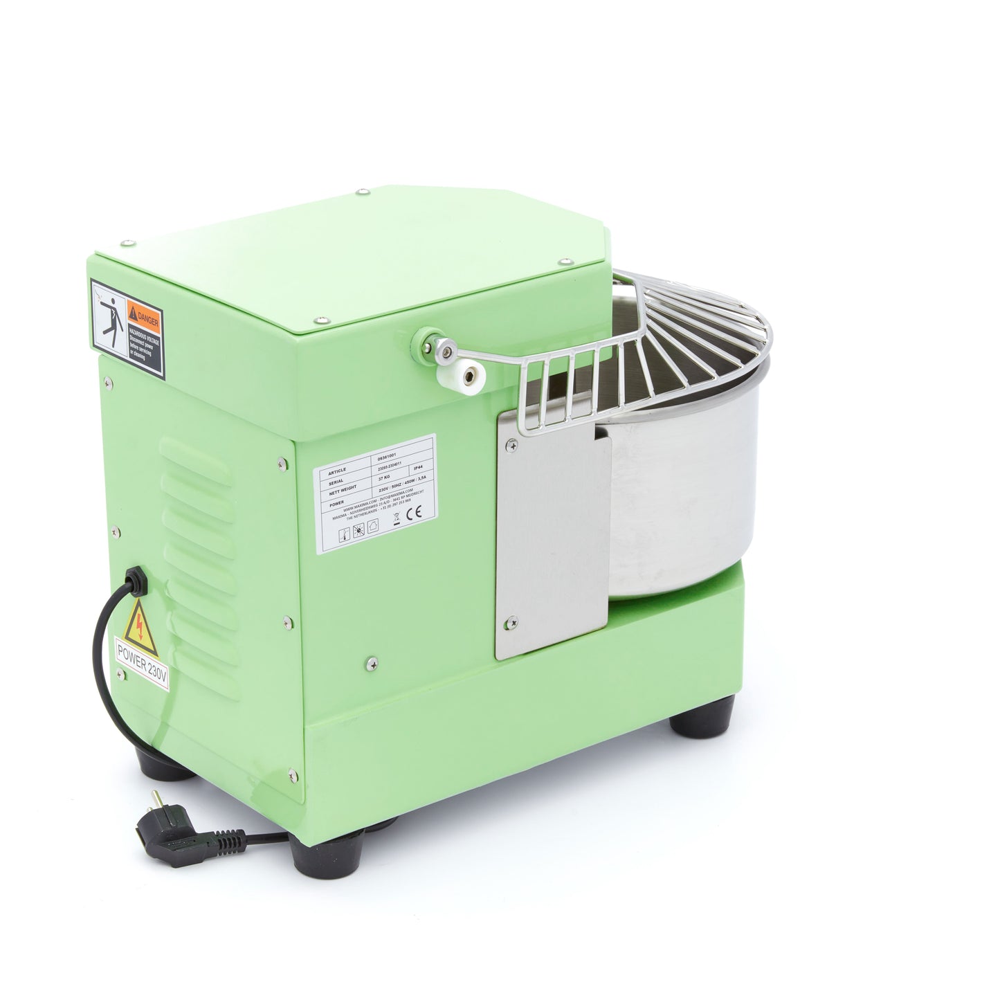 Dough Mixer - 8L - 4,5kg Dough - Green