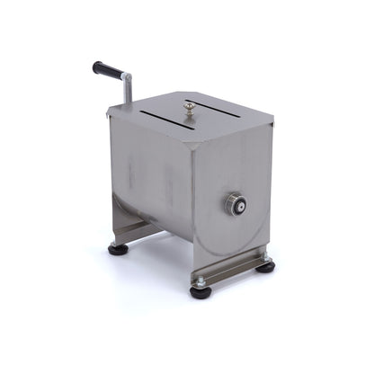 Meat Mixer - 10L - 7,5kg Meat - Single Axle - Manual