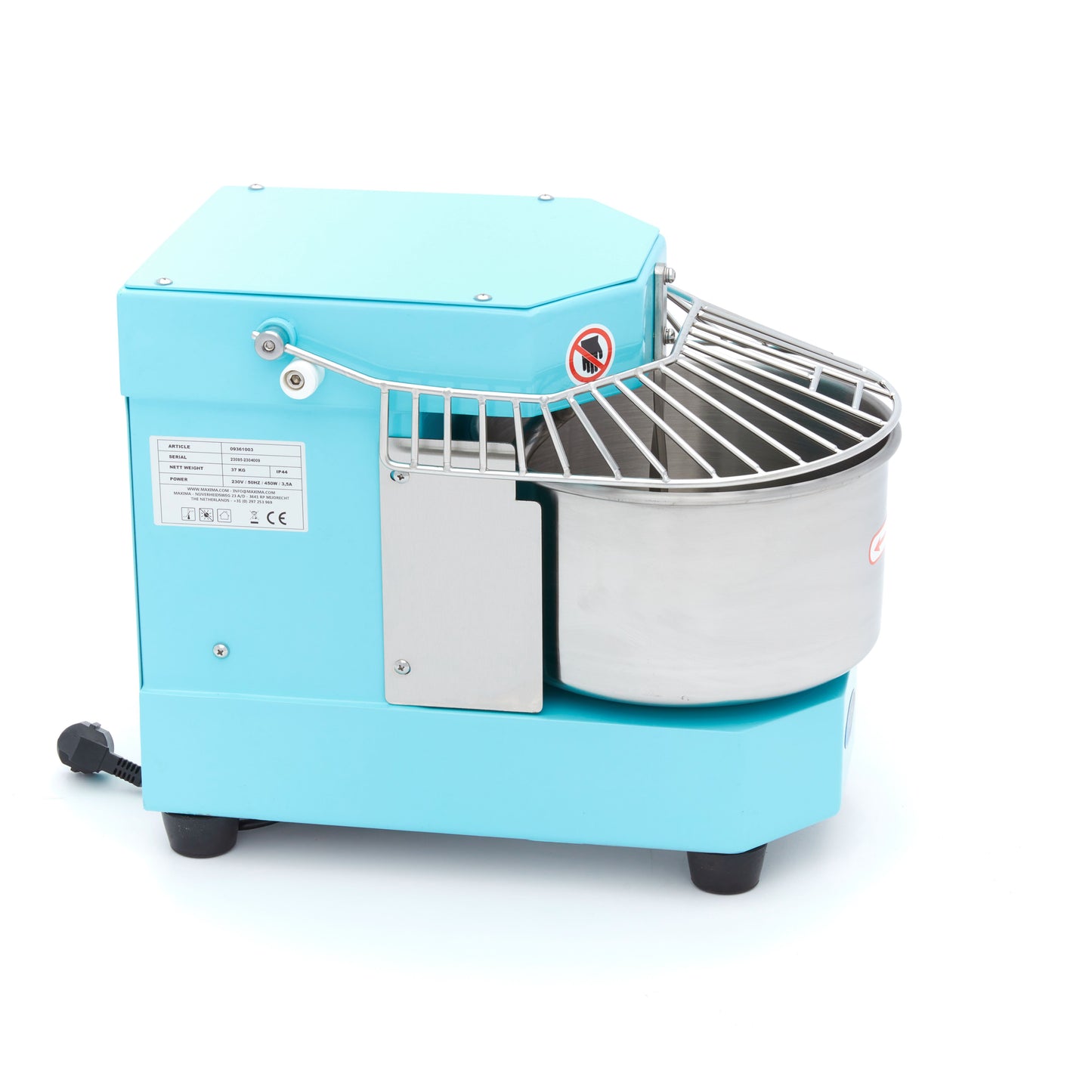 Dough Mixer - 8L - 4,5kg Dough - Blue