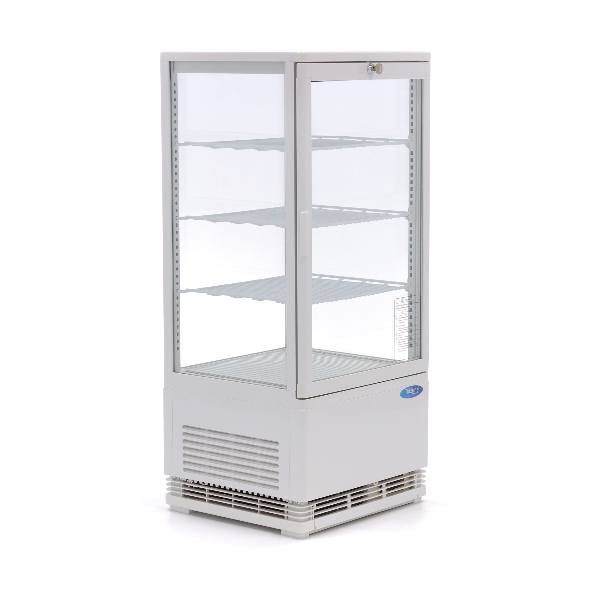 Frigorífico expositor blanco 78L