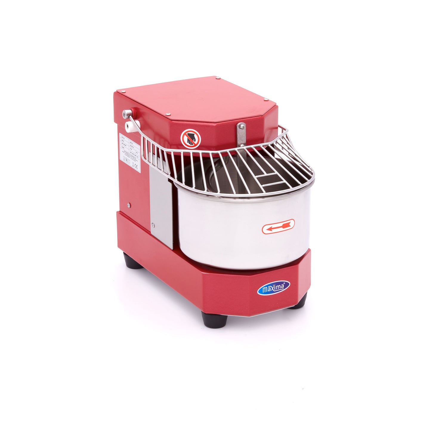 Dough Mixer - 8L - 4,5kg Dough - Raspberry Red