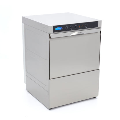 Undercounter Dishwasher - 50 x 50cm - with Drain, Rinse Aid and Soap Pumps - 230V