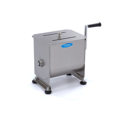 Meat Mixer - 10L - 7,5kg Meat - Single Axle - Manual