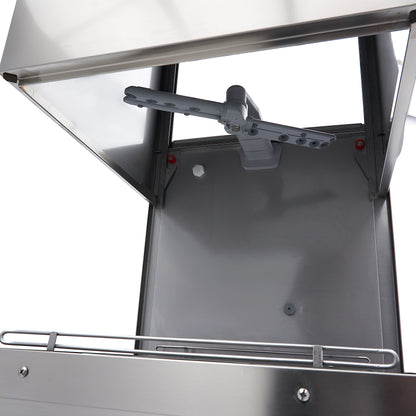 Pass Through Dishwasher - 50x50cm - With Drain, Rinse Aid and Soap Pumps - 400V