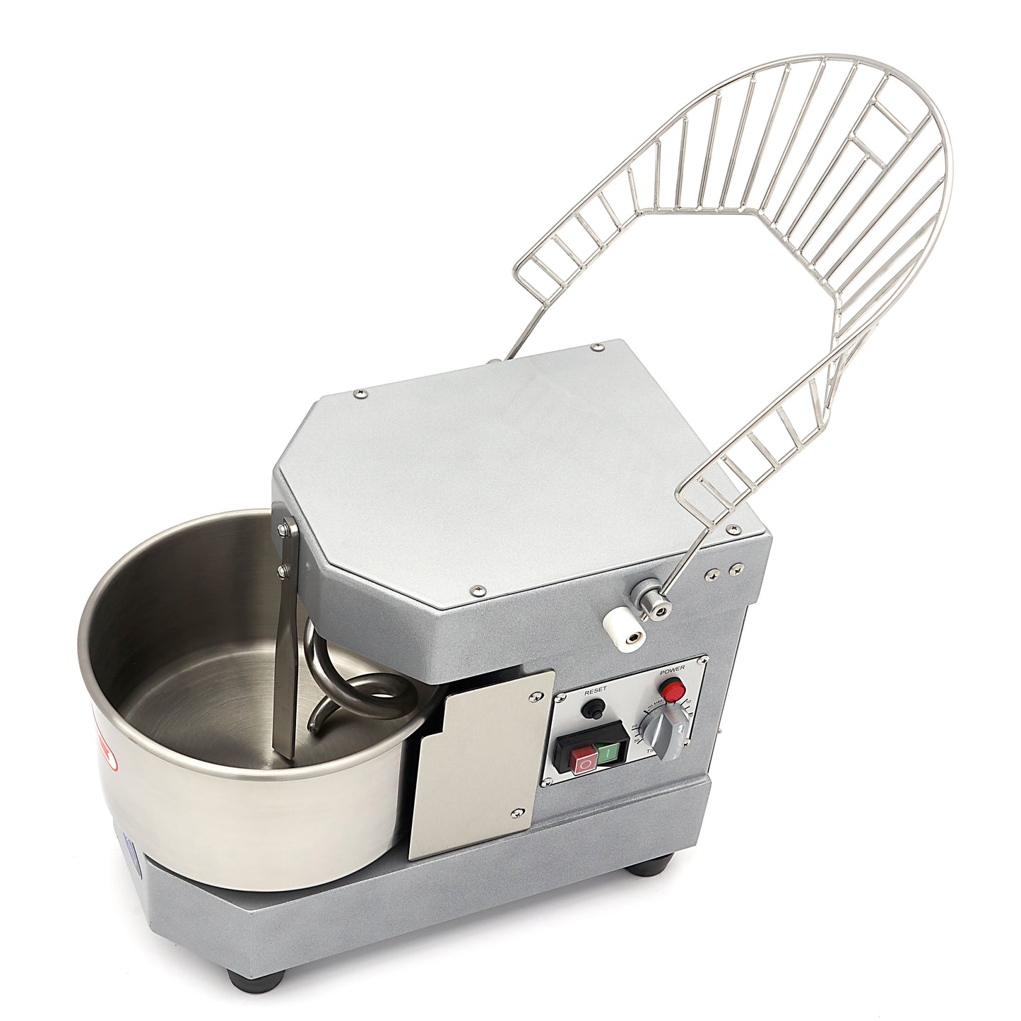 Dough Mixer - 8L - 4,5kg Dough - Silver