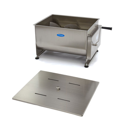 Meat Mixer - 50L - 43kg Meat - Double Axle - Manual
