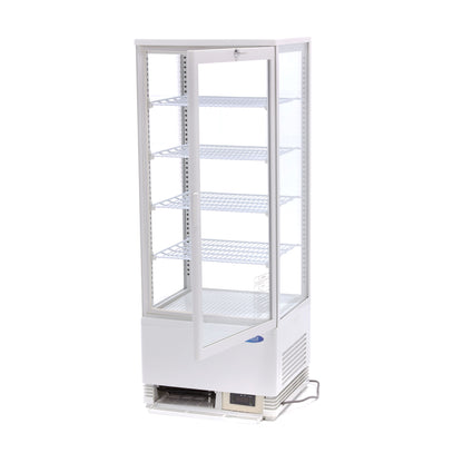 Frigorífico expositor blanco 98L