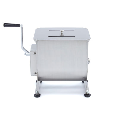 Meat Mixer - 20L - 16kg Meat - Single Axle - Manual